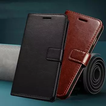 Кожаный чехол-книжка-бумажник с откидной крышкой для OPPO Realme C35 C33 C31 C21Y C25Y 10 9 8 Pro A54 A74 A94 4G 5G A17 A36 A53 A33, мягкий силиконовый чехол для телефона For OPPO A53 2020 красный