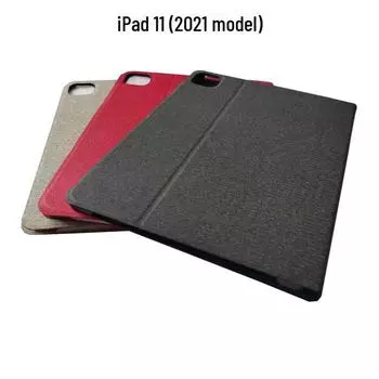 Кожаный чехол-книжка для iPad Pro 11 и 12,9 дюймов 2021 года с отделениями для карт iPad 12.9 (2021 model) розовый