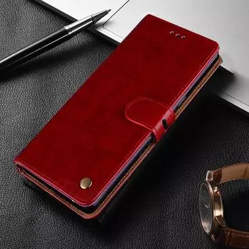 Кожаный чехол-книжка с отделением для карт и подставкой для OPPO Realme C21Y C35 C31 C25 C11 9i 8 7 A54 A74 A94 A93 5G 4G, противоударный мягкий силиконовый чехол для книги For OPPO A93 5G чёрный