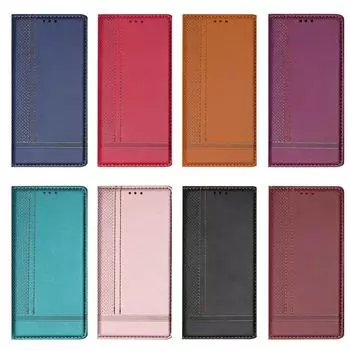 Кожаный чехол-книжка с тиснением личи для Honor 50, Honor 60, Honor 70, Honor 80, Honor 90, X6a, X7a, X8a, X9a, X40i, X50, X9b, Magic6 Lite, X50 GT, Magic6... Honor X40 чёрный