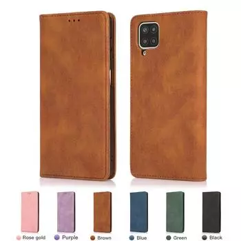 Кожаный чехол-кошелек для телефона Samsung Galaxy S21 S20 S10 Plus Ultra S20fe Note 20, откидной магнитный чехол A22 5g A82 A12 A52 A32 A72 For Samsung A71 4G розового золота