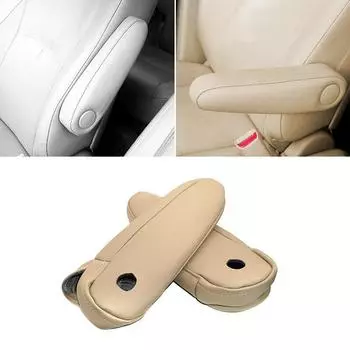 Кожаный чехол на подлокотник сиденья для Lexus RX 300 330 350 2003 2004 2005-2009, внутренняя отделка ручки бокового сиденья водителя и пассажира чёрный