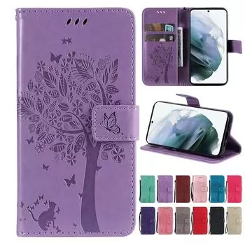 Кожаный чехол-раскладушка для телефона Samsung Galaxy A3 A7 2016 A5 2017 A6 A8 A9 Note 3 4 5 8 9 10 Plus 20 Ultra чехол-кронштейн-кошелек For A3 2017 A320 красный