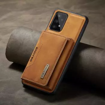 Кожаный чехол с подставкой 2 в 1 с магнитной функцией для Samsung Galaxy A53 5g A 53, чехол для мобильного телефона без отпечатков пальцев for Galaxy A53 5G зелёный