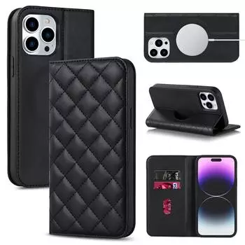 Кожаный чехол с защитой от падения для iPhone 15 Plus 14 Pro 14 Pro Max 13 Pro 13 Mini 12 12 Pro Max 12 Pro 12 Mini Wallet с беспроводной зарядкой iPhone 12 белый