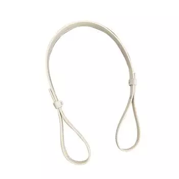 Кожаный черный, белый модный прочный удлиненный ремень, регулируемый ремень через плечо чёрный