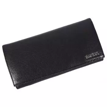 Кожаный длинный кошелек DIESEL черного цвета A DAY X03928 PR271 T8013 BLACK [Diesel] Мужской JEM-J/24 [Товар]