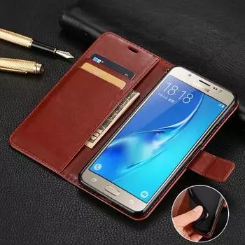 Кожаный флип-чехол-бумажник-подставка для Redmi A1 A2 + 12C 10 10C 10A Note 12 Pro для Samsung Galaxy A14 A34 A54 A12 A22 A32 A22S A52S 5G Samsung J4 2018 чёрный