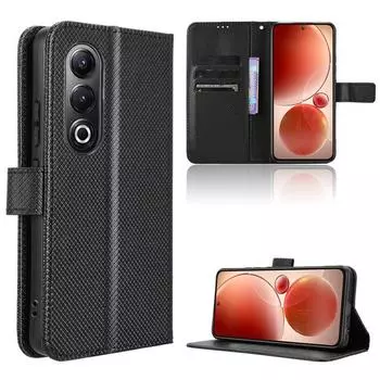 Кожаный флип-чехол для Itel S25, кожаный чехол для телефона из искусственной кожи, ударопрочный, прочный, ретро-чехол с ремешком for Itel S25 чёрный