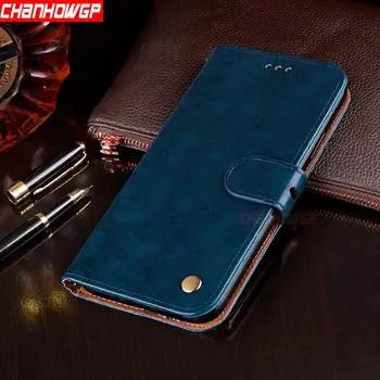 Кожаный флип-чехол для Samsung Galaxy S7 Edge S8 S9 S10 A6 A7 A8 J8 J2 J6 J4 Plus 2018 A3 A5 J3 J5 J7 A6 2018 A600 чёрный