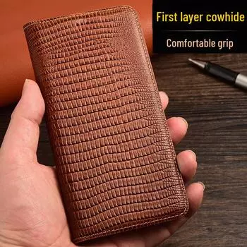 Кожаный флип-чехол Meizu 21Pro для 18S/17/16XS/16Plus Meizu 16X темно-синий