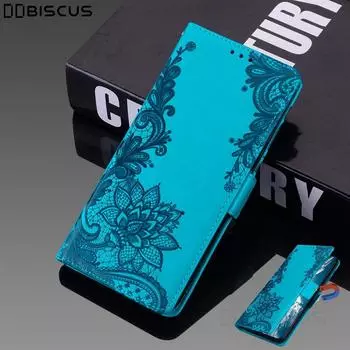 Кожаный флип-чехол с цветочным принтом для Samsung Galaxy J3 J4 J5 J6 J7 A10 A20 A30 A40 A50 A11 A21S A31 A41 A51 A02 A12 A22 A32 A42 A52 A72 M32 M31, чехол-бумажник Galaxy A01 Core красный