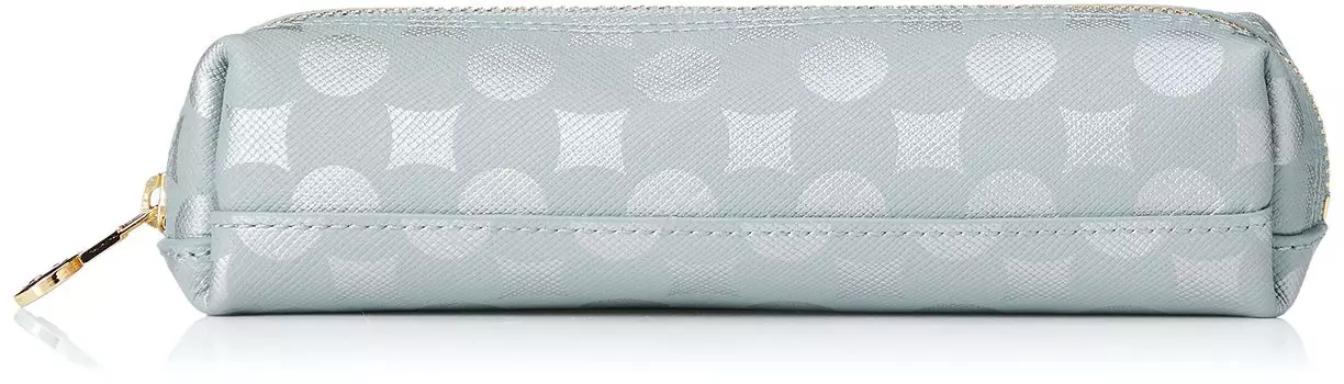 Кожаный футляр для ручек Cuo with Kira с принтом Nanban, серебряный футляр для очков [La Karacho] Cloisonn & (AG)