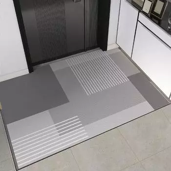 Кожаный коврик для входной двери, уличный коврик, суперабсорбирующий напольный коврик, ковер для ванной комнаты, противоскользящие коврики для гостиной 50x80cm