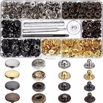 кожаный крючок пружина кнопка 120 наборы для герметизации набор инструментов для герметизации застежка-кнопка ткань кожевенное дело одежда шляпа сумка обувь джинсы аксессуары