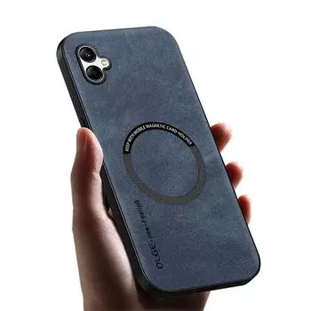 Кожаный магнитный чехол для Samsung Galaxy A53 A33 A23 A13 A04S A52 A52S A32 A12 M12 F12 A22 A71 A51 4G 5G Magsafe с беспроводной зарядкой For A52S 5G