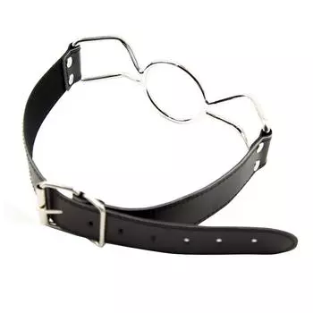 Кожаный паук с открытым ртом, уплотнительное кольцо, кляп, сдержанность, ролевая игра, фетиш