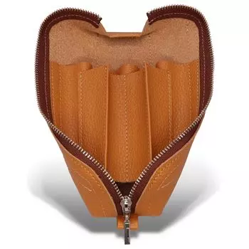 Кожаный пенал Studio Innoshima Pencil Case Roll Pen Case из натуральной кожи 5 предметов Camel верблюд