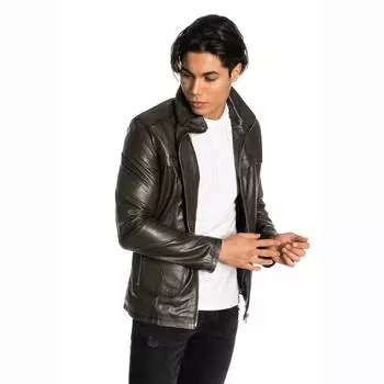 Кожаный пиджак