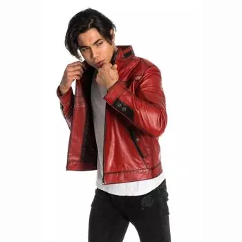 Кожаный пиджак