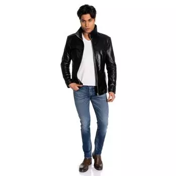 Кожаный пиджак