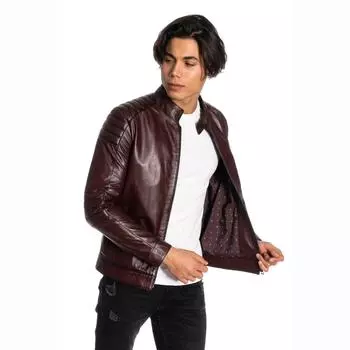 Кожаный пиджак