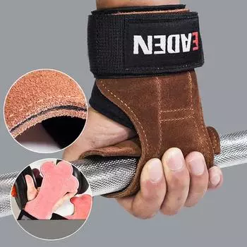 Кожаный пояс-усилитель с жесткими перчатками для защиты запястья, ремень для тяжелой атлетики, тренажерный зал для спорта, волейбола, бандажная поддержка для рук S 15-18cm