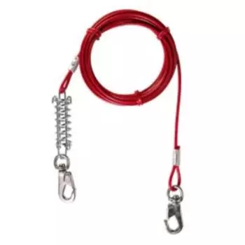 Кожаный поводок Trixie Dog Yard, поводок 8 м