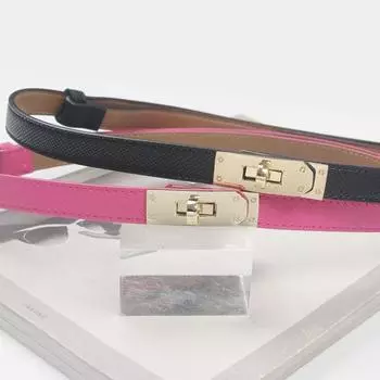 Кожаный регулируемый ремень с замком, женский одинаковый ремень-рубашка, модный двухслойный повседневный ремень из воловьей кожи на талии чёрный