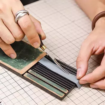 Кожаный ремень, набор широких полировальных кромкообрезных станков, шлифовальная многофункциональная пластина для деревообработки