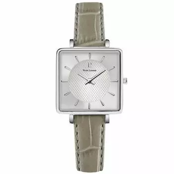 Кожаный ремень Pierre Lannier Watch Rekare Collection P007H624C30, импортный, серебристый x крокодиловый серый [Pierre Lannier] для женщин [Обычный продукт]