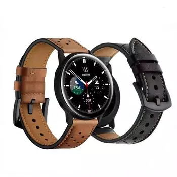 Кожаный ремешок 22 мм для Fossil GEN 6 5 lite, 44 мм, дышащий браслет Garrett, ремешок для браслета Fossil Gen 5 Carlyle HR, браслет