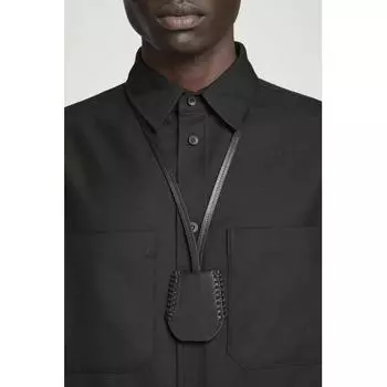 Кожаный ремешок Cos Japan Whip Stitch Black/NOSIZE