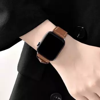 Кожаный ремешок для часов 20 мм элегантный сменный ремешок модный кожаный ремешок для часов удобный для ношения для Huawei watch fit3 серый