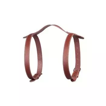 Кожаный ремешок для одеяла для пикника коричневого цвета для улицы, кожаный металлический ремешок для коврика для пикника, ремешок для одеяла One Size коричневый