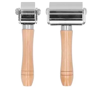 Кожаный роликовый пресс для ручной работы, инструменты для резьбы по клею, аксессуары 60mm