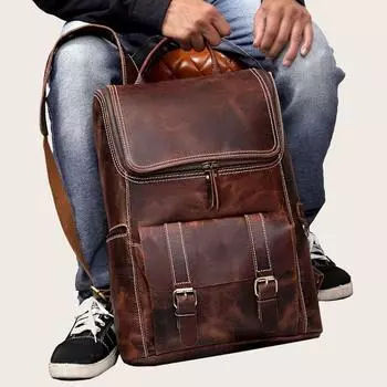 Кожаный рюкзак для мужчин и женщин, кожаный дорожный рюкзак, персонализированный мужской кожаный рюкзак, хипстерский рюкзак, подарки для него/нее