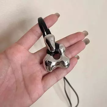 Кожаный шнурок, подвеска, ожерелье, полый геометрический шарм, цепочка на шею, модная цепочка для свитера серебряный