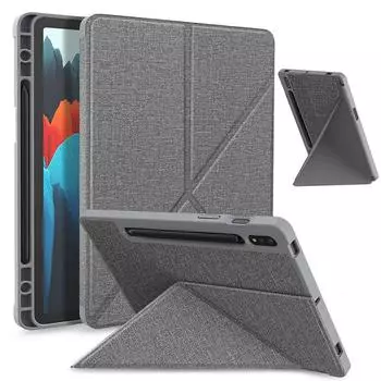 Кожаный защитный чехол, совместимый с Ipad Air4, защитный чехол Tpu Soft Shell Tab S7 FE 12.4 inch чёрный