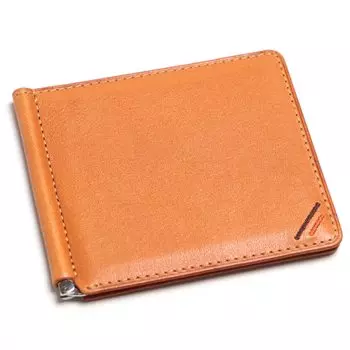 Кожаный зажим для денег Craftsman Dualline, без карт, кожаный кошелек, тонкий, из натуральной кожи, Tochigi, без карт, ножницы для купюр DU015 CA (двойственный