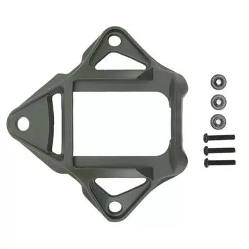 Кожух шлема с 3 отверстиями из алюминиевого сплава, износостойкий, с хорошей несущей способностью, для крепления на кожухе AF