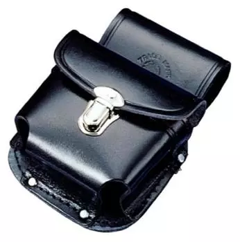 KOZUCHI Черный кожаный выпуклый чехол широкий 5.5м PC-16 чёрный