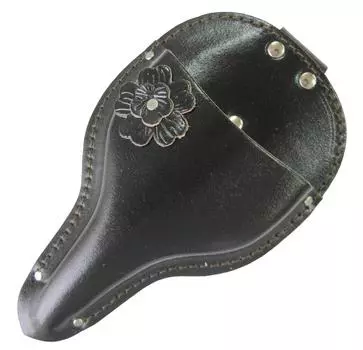 KOZUCHI Flowery Okubo scissors case with flower black LSO-11BK чёрный