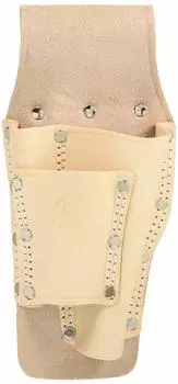 KOZUCHI Nume кожаный чехол для ножниц из листового металла с двойной строчкой CE-17