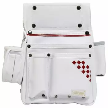 Kozuchi Temporary Frame Bag with Ink Pot Holder, Carpenter s Standard, White, SH-514