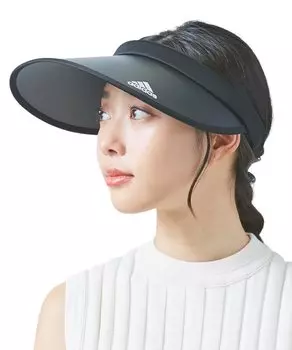 Козырек ADW BASIC CLIPVISOR BLACK OSFX [Adidas] женский (57~60см) чёрный