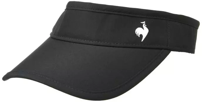 Козырек Coq FANAIR Breathable Sweat Dry Classic One Point Logo Embroidery Training Tennis BK F [Le Sportif] Womens