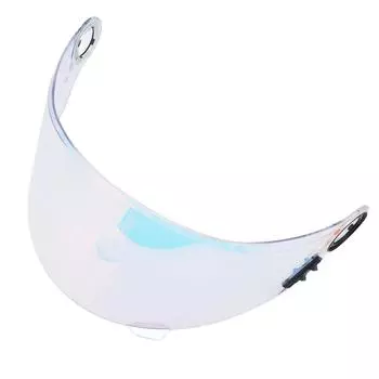 Козырек для мотоциклетного шлема с защитой от ультрафиолета, регулируемая линза для мотоциклетного шлема для FF358 FF396, прозрачная синий