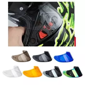 Козырек для шлема MT Stinger, полнолицевой козырек, линза, анти-УФ, съемный, для мотокросса, очки, щиток, детали козырька оранжевый