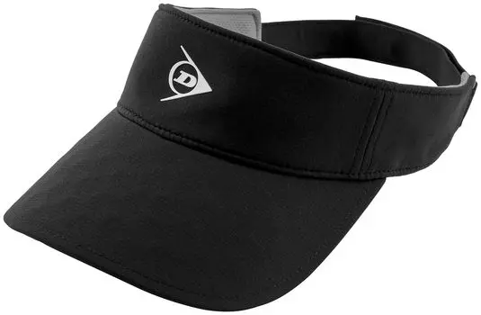 Козырек для тенниса Dunlop Tennis Hard, легкий, с регулировкой размера, с регулятором, черный TPH4501 [DUNLOP] чёрный
